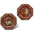 Porcelain Blossom Plates (Set of 2)