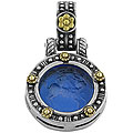 Sterling Silver and Venetian Glass Pendant