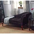 Black Storage Chaise