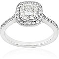 18k Gold 1 1/4ct TDW Diamond Engagement Ring (I, SI1) (Size 6.5)
