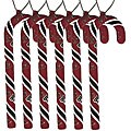 Tampa Bay Buccaneers Candy Cane Ornament Set