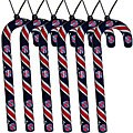 Detroit Pistons Candy Cane Ornament Set
