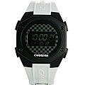 Carrera Cool Men's LCD Dial White Strap Watch