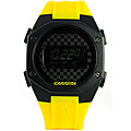 Carrera Cool Men's LCD Dial Yellow Strap Watch