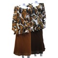 Mix Studio Women's 2-piece Printed Skirt Set