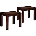 Stuart Espresso End Tables (Set of 2)