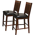 Calvert Mission 24-inch Bar Stools (Pair)