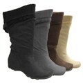 Bamboo by Journee Women's Flat Boots
