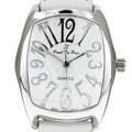 Paul du Pree Women's White Strap Watch