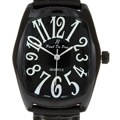 Paul du Pree Women's Black Strap Watch