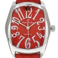 Paul du Pree Women's Red Strap Watch