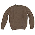 Hickey Men's Brown Functional Crew Sweater