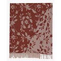 Italian-made Floral Throw Blanket