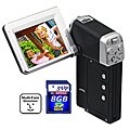 SVP 5MP Digital Camcorder with Face Detection and 8GB Card