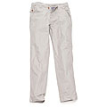 Hickey Men's Cream Flat-front Trousers