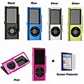 iPod Nano 4 Aluminum Case and Screen Protector