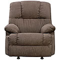 Dark Moss Microfiber Rocker Recliner Chair