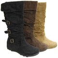 Glaze by Adi Faux Suede Slouch Boot