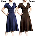 Evanese Women's Short-sleeve Day Dress