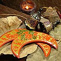Set of 4 'Joyful Celebration' Ornaments (India)