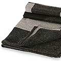 Alpaca Wool 'Nocturnal Geometry' Throw (Peru)