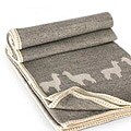 Alpaca Wool 'Alpaca Shadows' Throw (Peru)