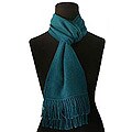 Alpaca 'Inca Ocean' Wool Scarf (Peru)