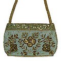 Polyester 'Enchanted Mist' Handbag (India)