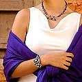 Pashmina 'Evening Adornment' Shawl (India)