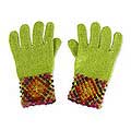 'Lime Sprinkles' Gloves (Peru)