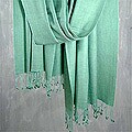 Silk and Pashmina 'Clover' Shawl (India)