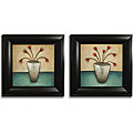 Eve 'In the Bloom' Framed 2-piece Art Set