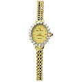 Lucien Piccard Women's 14k Gold Rope Watch