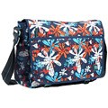 Levi's Floral 17-inch Messenger Bag