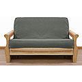 Full-size Twill Slate Futon Cover