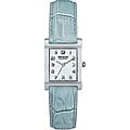 Swiss Military Lugano Women's Light Blue Leather Strap Watch Model # 06-6089-04-023