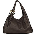 Jimmy Choo Saba Brown Leather Handbag