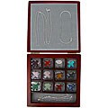 Stone Angel 16-piece Necklace and Pendant Set