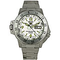 Seiko Men's 5 White Dial Steel Watch