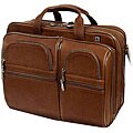 Avenues Triple-gusset Leather Computer Portfolio