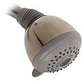 Hansgrohe Prisma 3-jet Brushed Nickel Showerhead