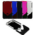 Apple iPhone 3G 2 Colors Crystal Rubber Case