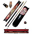 Dragon Inferno 2-piece Pool Cue with Replacement Tips