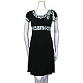 Tempted Junior's Short-sleeve Babydoll Dress
