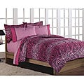 Pink 'Wild One' Twin-size Bed in a Bag
