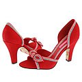 Betsey Johnson Rene Red Fabric