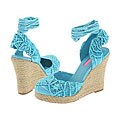 Betsey Johnson Madison Turq Fabric