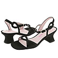 Nina Kids Charisma-S (Youth) Black Satin/Sequins