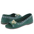Irregular Choice Woodland Pixie 3078- 1 A Dark Green Leather