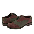 John Fluevog Ford Burgundy/Olive